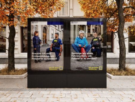 KA BOOM realisiert neue Employer-Branding-Kampagne für die Stadtpolizei Zürich